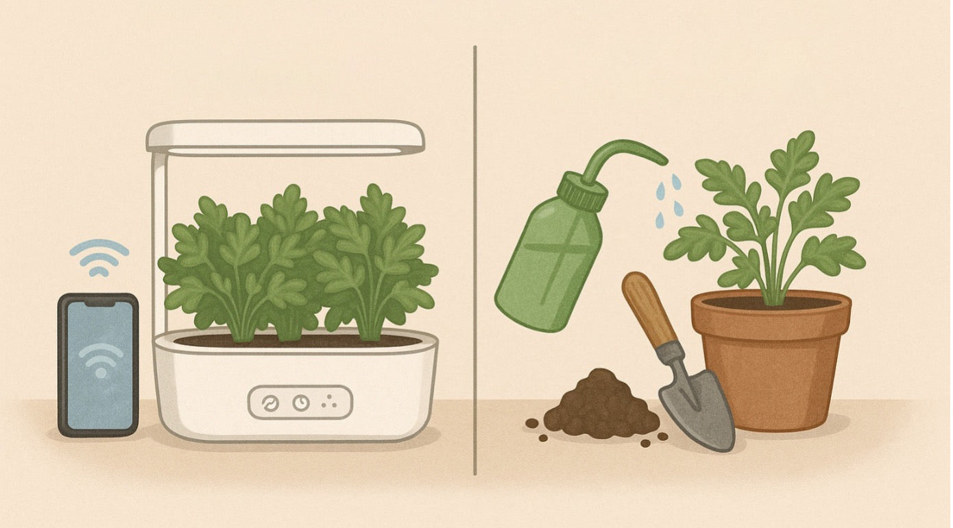 Smart vs. klasické pestovanie: oplatí sa investovať do inteligentného kvetináča?