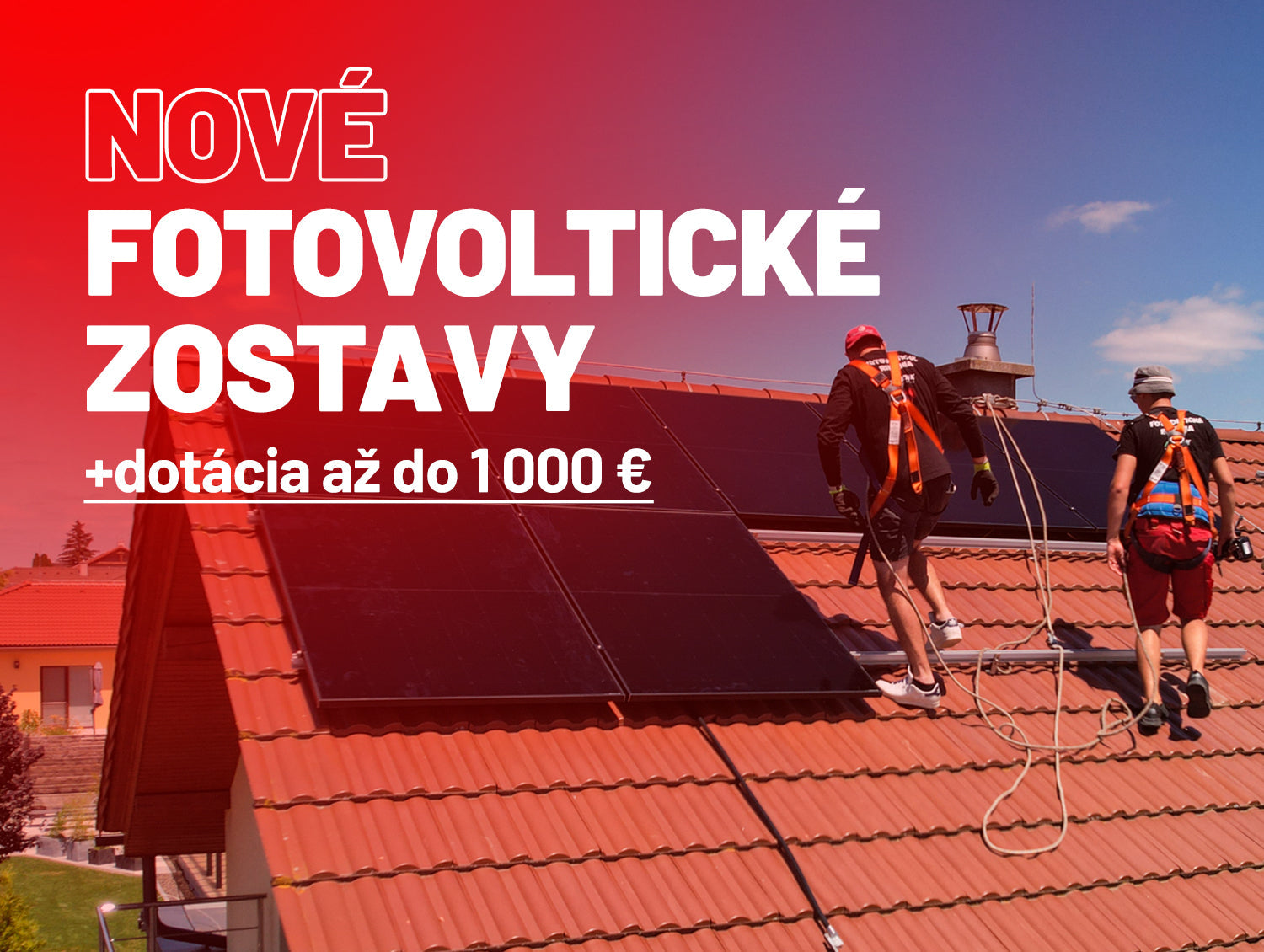 ☀️ Nové fotovoltické zostavy + ANTIK dotácia až do 1000 €