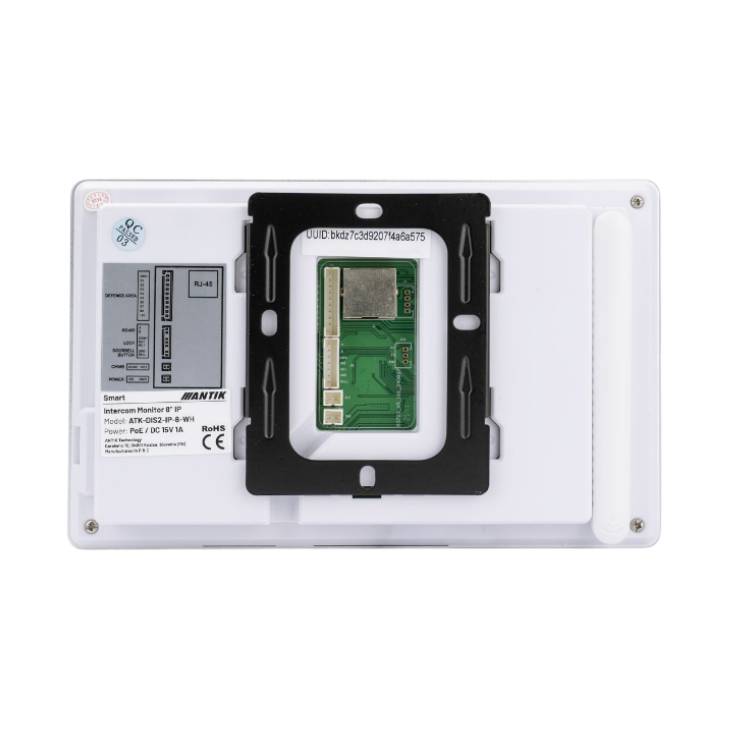 ANTIK Smart Interkom Monitor 8" IP - Biely
