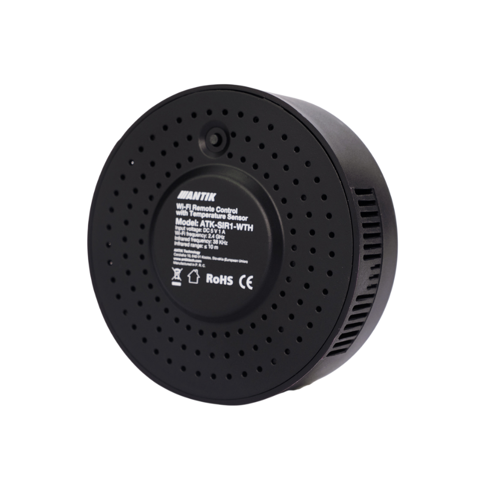 ANTIK Smart WiFi diaľkové ovládanie s funkciou monitorovania teploty a vlhkosti