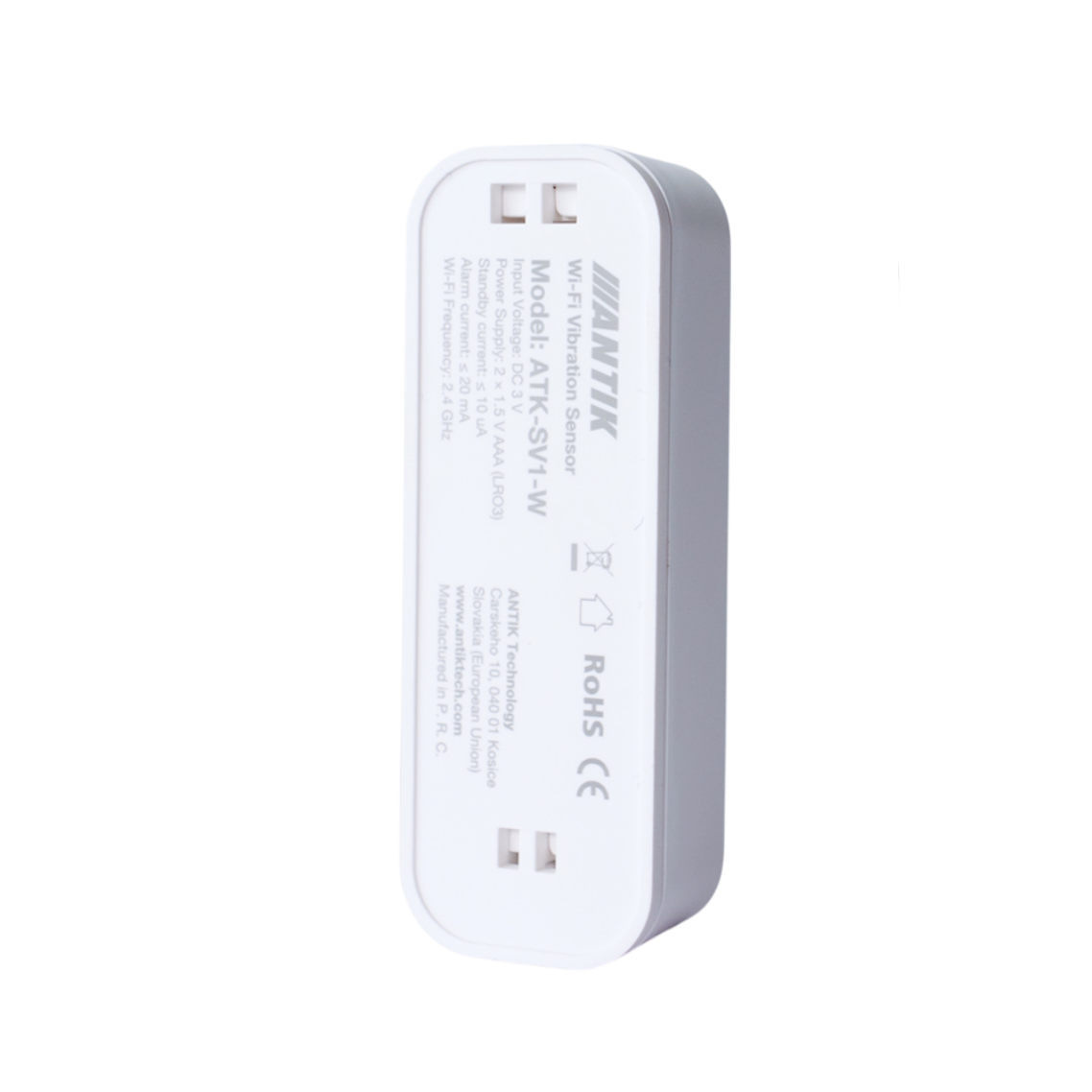 ANTIK Smart WiFi snímač vibrácií