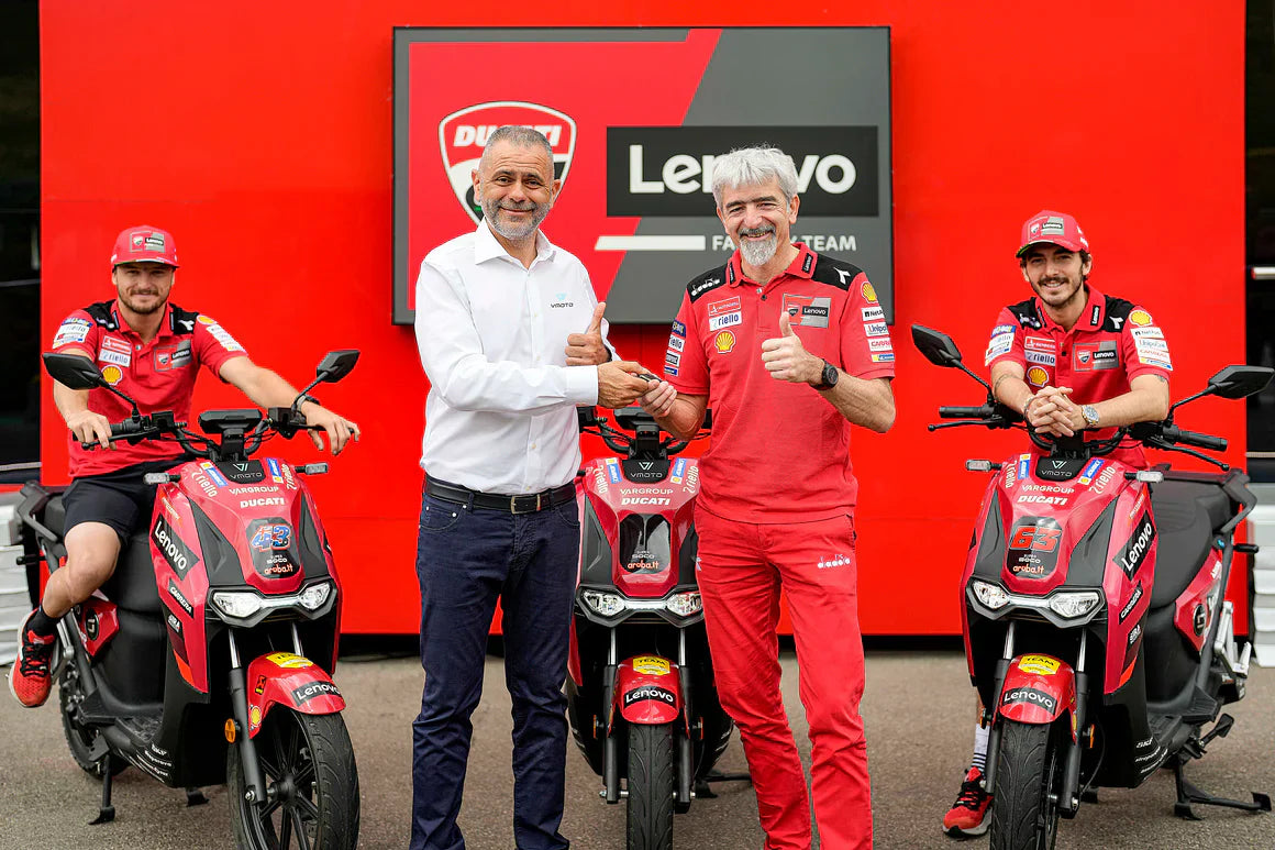 Vmoto je oficiálnym dodávateľom elektrických skútrov pre Ducati Corse