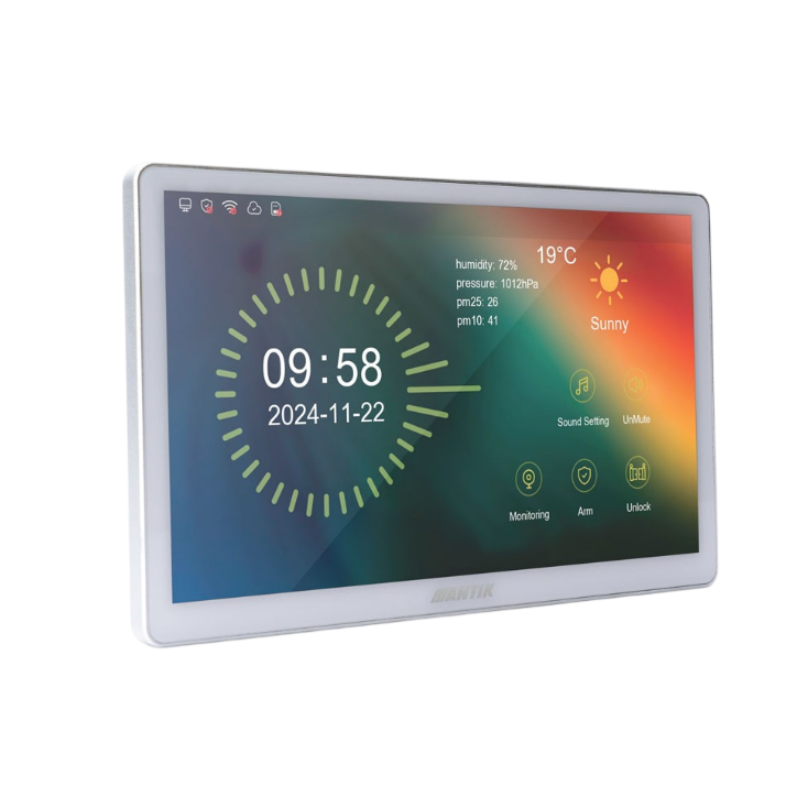 ANTIK Smart Interkom Monitor 8" IP - Biely