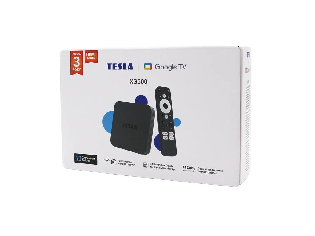 TESLA MediaBox XG500 + Darček ANTIK TV zadarmo!