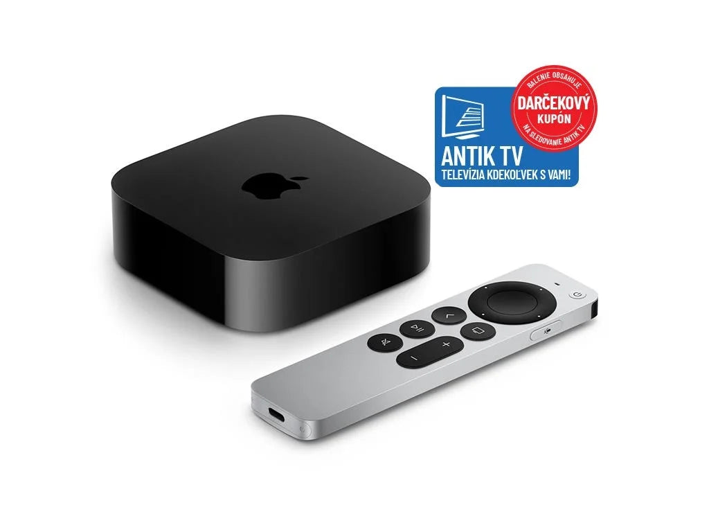 Apple TV 4K Wi-Fi 64 GB + Darček ANTIK TV zadarmo!