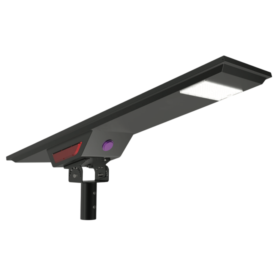 ANTIK All-in-One Solárne pouličné svetlo Kryt 7016, CCT 3000k