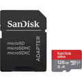 Micro SDXC karta 128GB Ultra SanDisk + adaptér