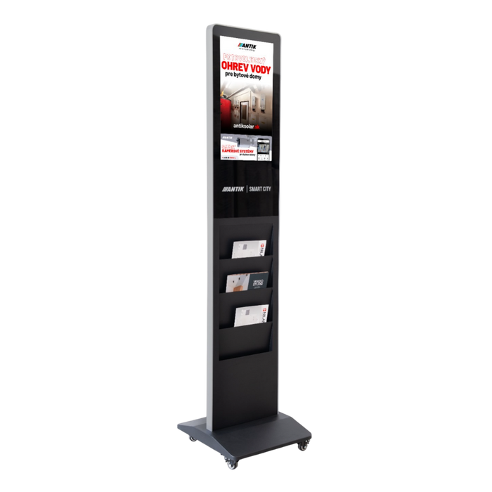 ANTIK Indoor 21" display with leaflet holder