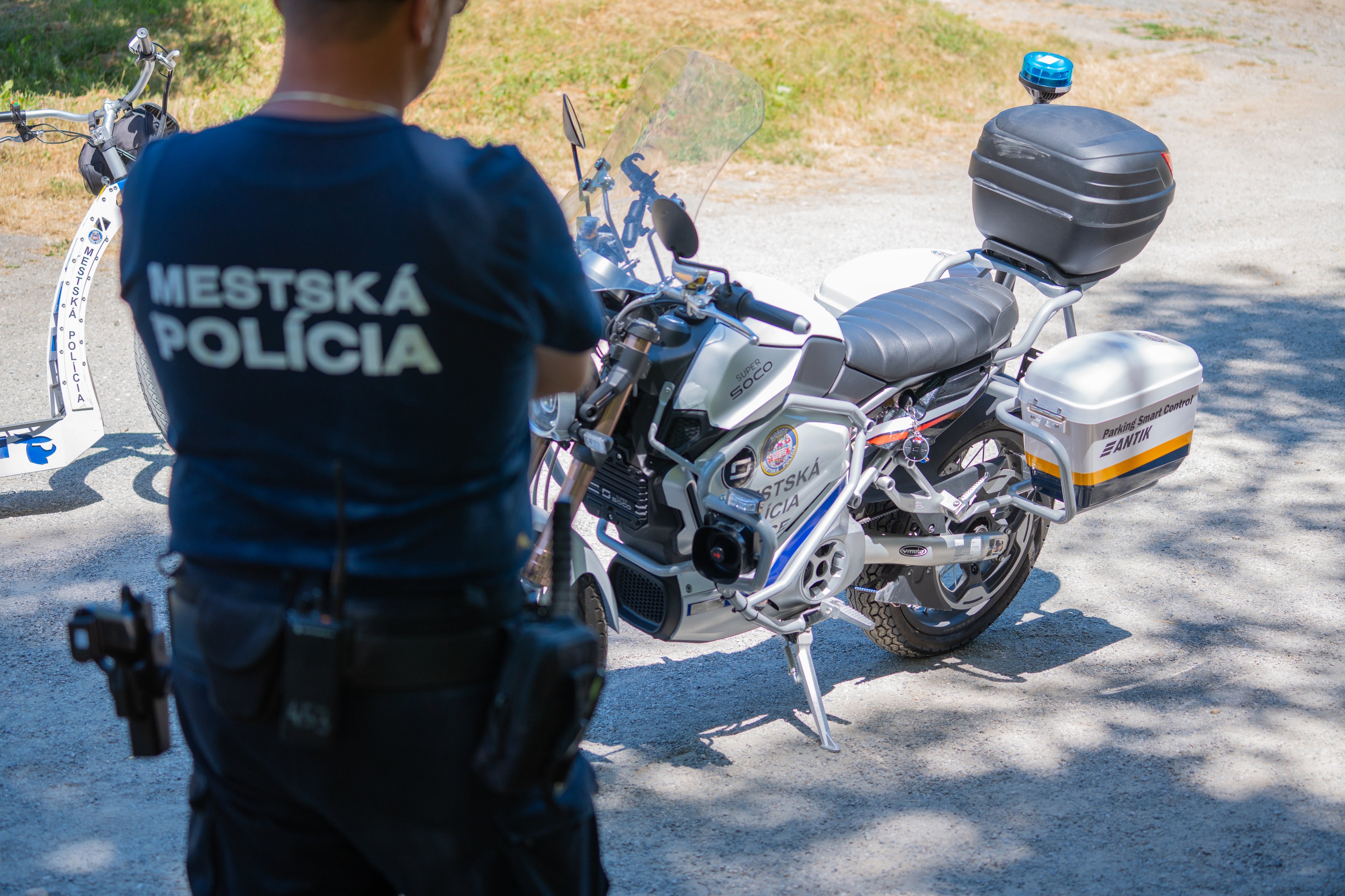 E-flotila mestskej polície