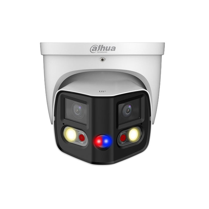 Dahua 2×4 Mpx TiOC Duo WizSense IP dome kamera s pevným objektívom