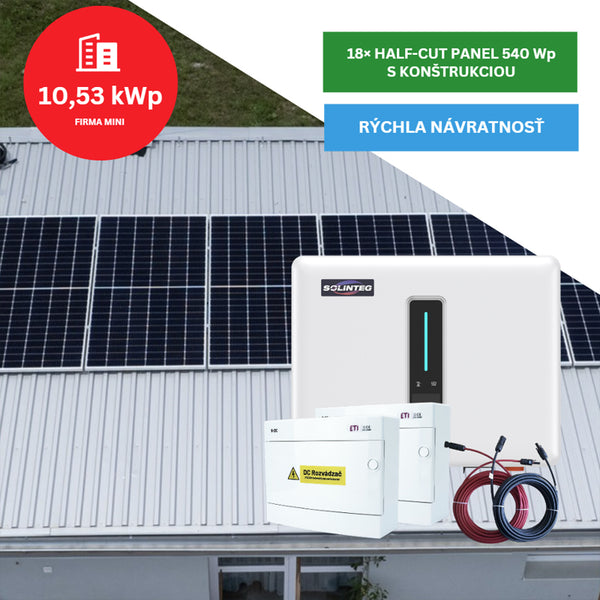 ANTIK FIRMA MINI - 10,53 kWp ON-GRID SYSTÉM