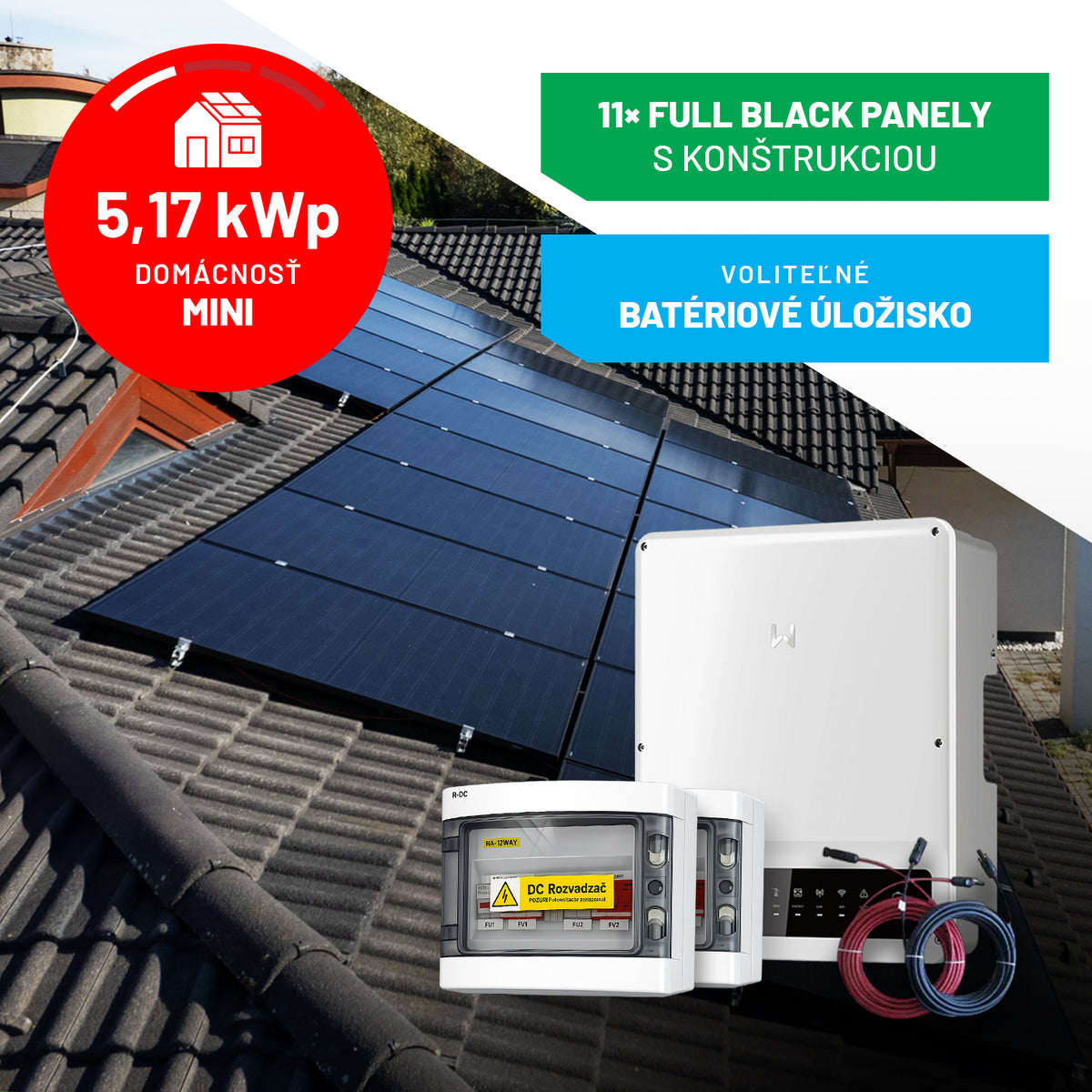 ANTIK DOMÁCNOSŤ MINI - 5,17 kWp HYBRIDNÝ SYSTÉM – ANTIK Telecom s.r.o.
